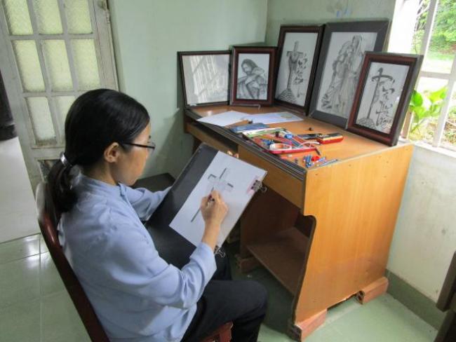 Pencil Drawing Vietnam